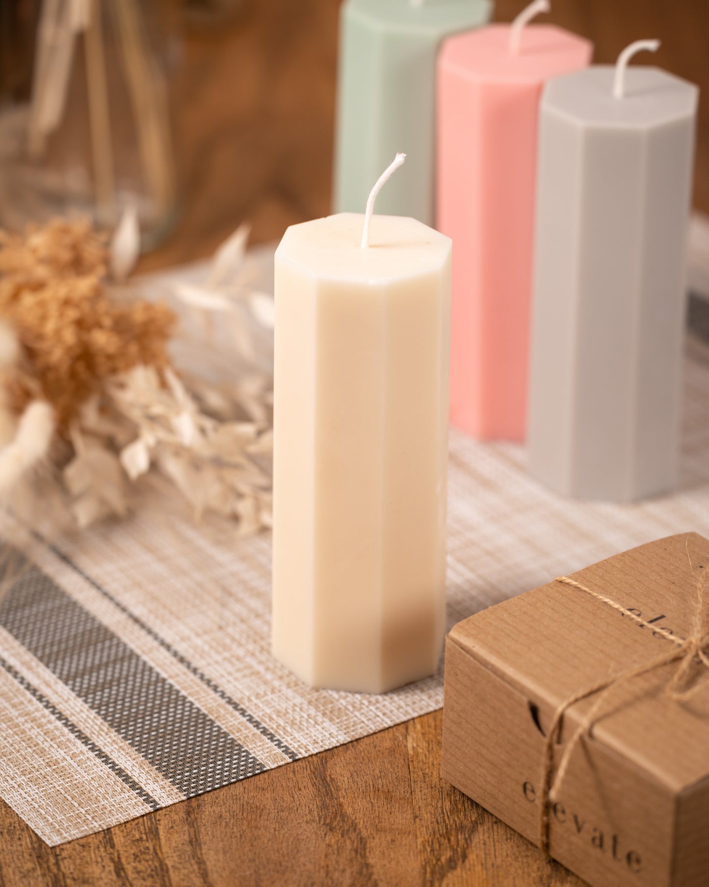 Pillar Candle Set