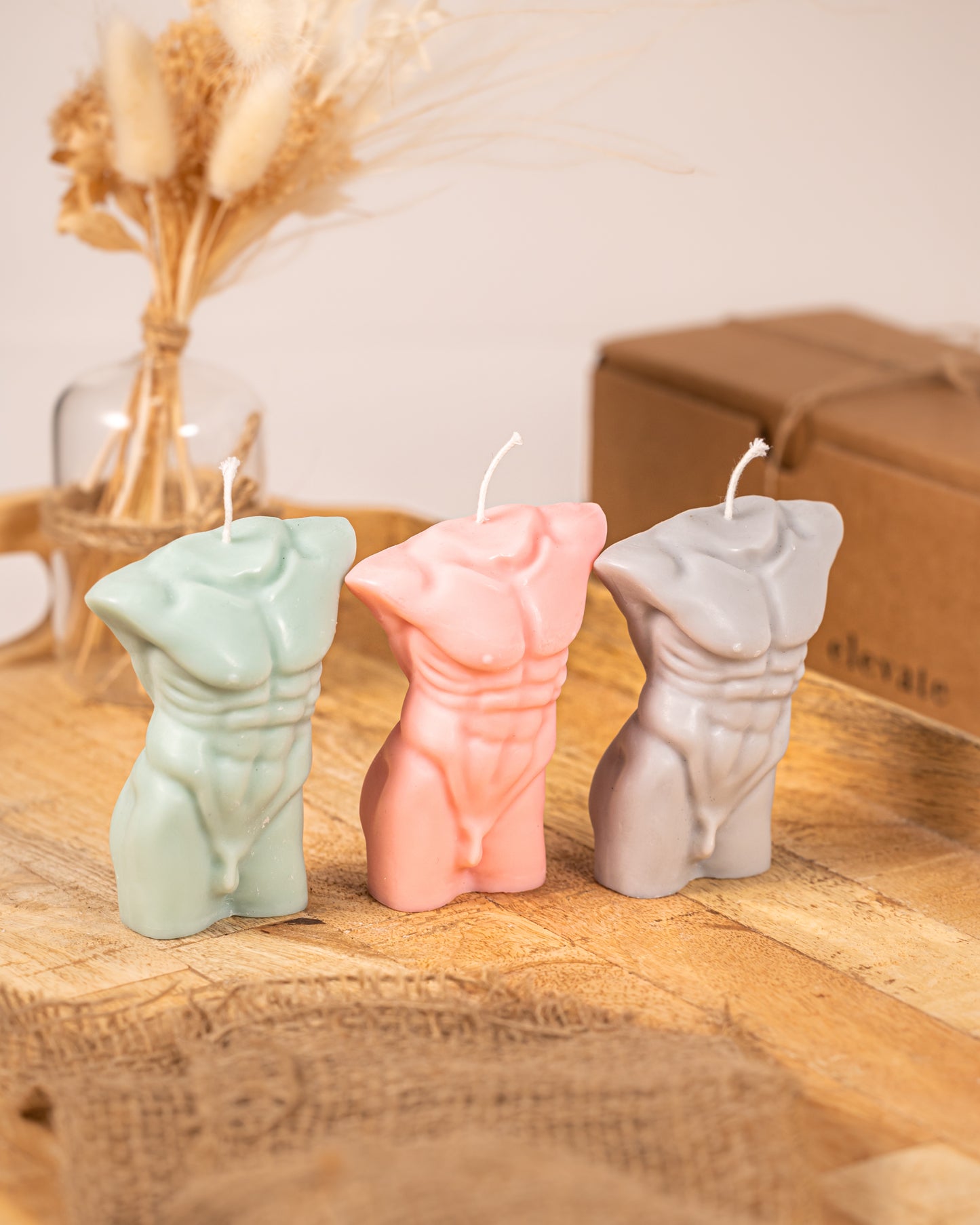 Male Body Candle