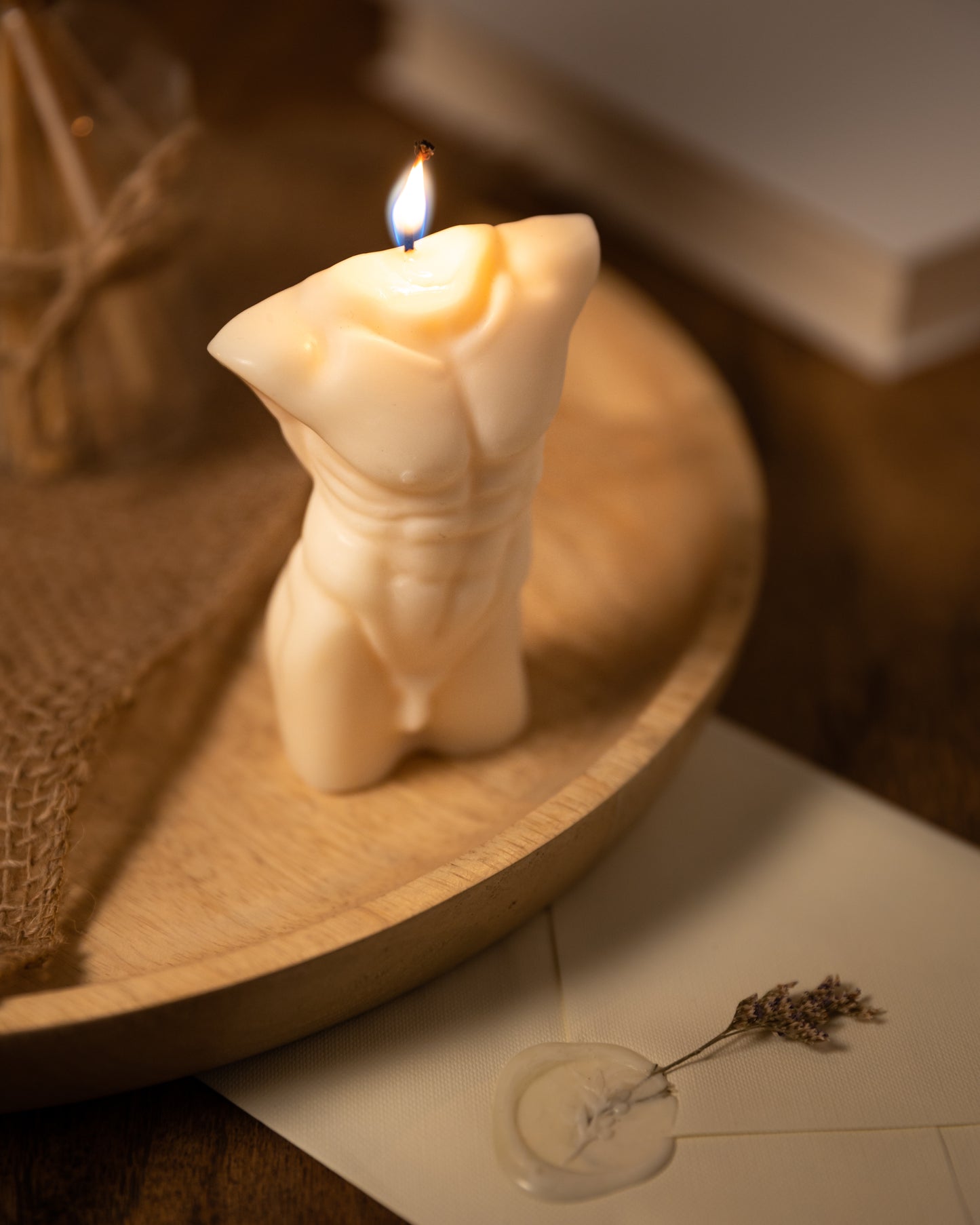 Male Body Candle